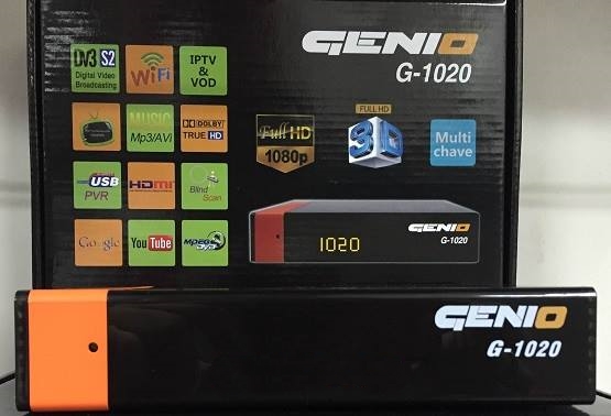 NOVA ATUALIZAÇÃO GENIO G-1020 V1.018 SKS 53W, 58W E 61W ON 16/08/2016
