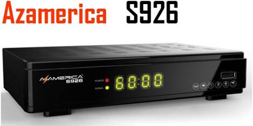 ATUALIZAÇÃO AZAMÉRICA S926 HD V2.10 PARA VOLTA DO SKS 22W 30/07/2016