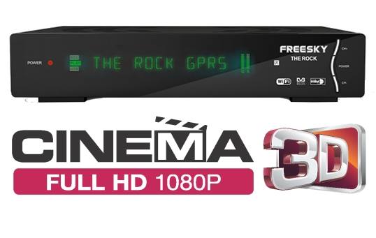 ATUALIZAÇÃO FREESKY THE ROCK VOLTA DO SKS 22W 02/09/2016