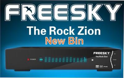 ATUALIZAÇÃO FREESKY THE ROCK ZION VOLTA DO SKS 22W 02/09/2016