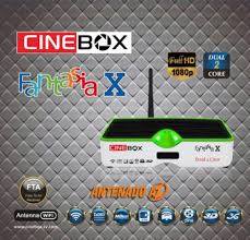 ATUALIZAÇÃO CINEBOX FANTASIA X HD VOLTA DO SKS 22W 08/09/2016