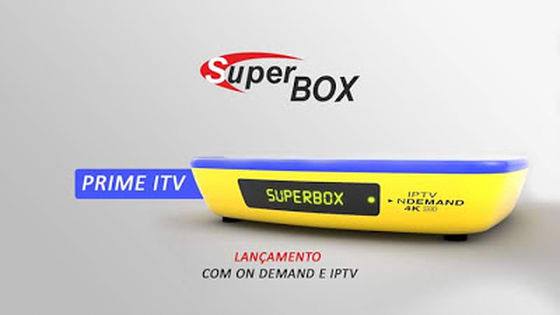 PRIMEIRA ATUALIZAÇÃO SUPERBOX PRIME ITV 4K V1.006 13/09/2016